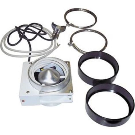 Kit tiro forzado calentador tubo 110mm 2.75m3/min.