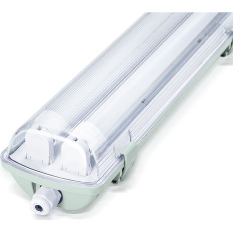 SWANEW LED apparecchio antiumido cantina apparecchio antiumido garage apparecchio diffusore 150cm bianco neutro (1/5)