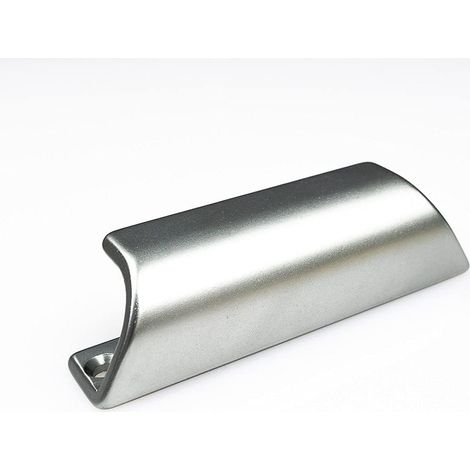 Poignée de porte balcon Aluminium Acier Design ergonomique Résistante intempéries pour terrasse et porte-fenêtre (1/5)