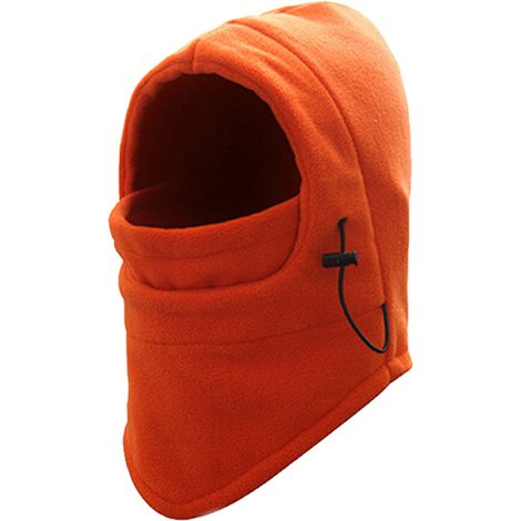 Masque de ski coupe-vent en polaire à capuche, masque chaud épais pour une protection optimale contre le froid (1/5)