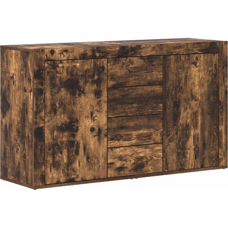 Maison Exclusive - Credenza Rovere fumé 120 x 36 x 69 cm Legno multistrato