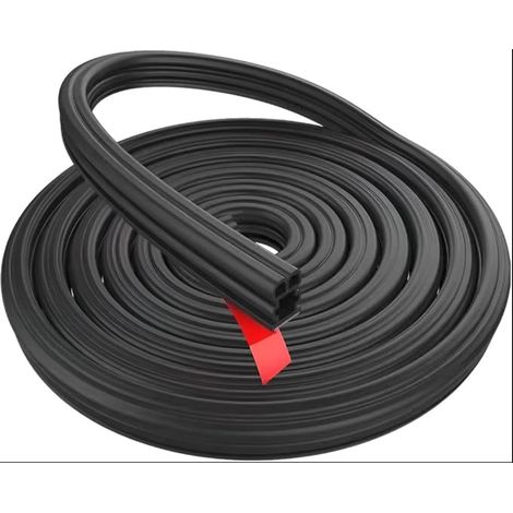 Bande Étanchéité Insonorisante En Caoutchouc Pour Porte De Voiture Voiture Protege Portiere Protecteur De Bord Sans Colle Joint(15mmx14mmx16m) (1/5)