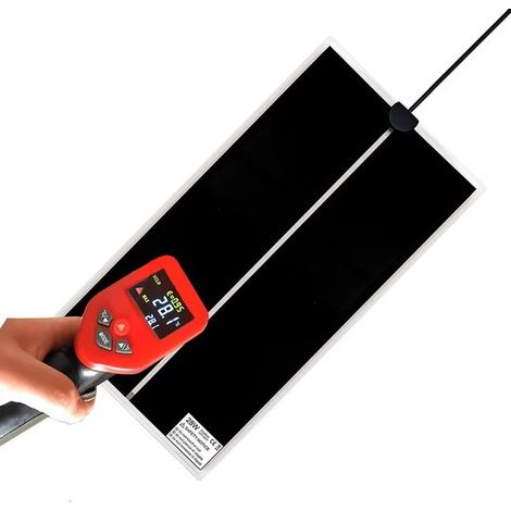 Tapis chauffant 110 à 120 V, 20 W. Tapis chauffant pour reptiles. Thermostat étanche pour installation sous aquarium. Tapis chauffant multifonctionnel pour reptiles. (1/5)