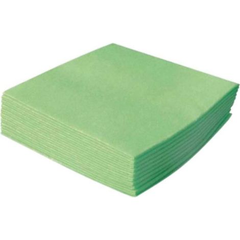 LAMATEX - Lavette non tissée verte - 38x40 - x10