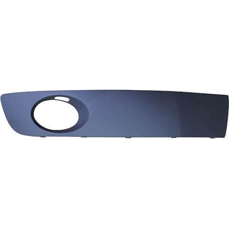 Grille de pare-choc avant droite noire avec trou pour anti-brouillard Volkswagen Transporter T5 phase 2 2010-2015