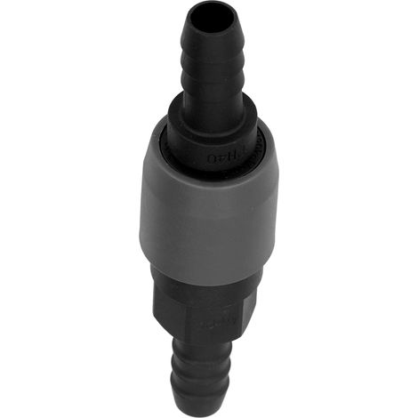 Satz mit 5 selbstsichernden Schnellkupplungen Typ C, pneumatische Kupplung aus Stahl und Kunststoff, SH+PH40-Kupplung, Druckluftanschluss (1/5)
