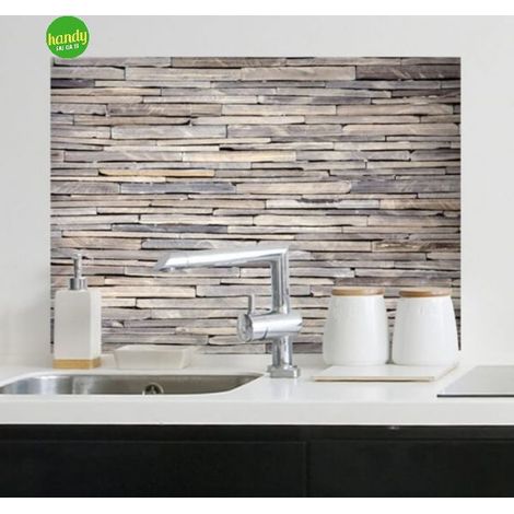Sticker stones Crearreda adesivo murale frasi famose natura geometrie fantasie 47x67 cm