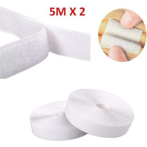 Rubans Adhésifs 8 Mètre 20 mm, Bande Agrippantes Adhésives, Bande Adhésives (1/4)