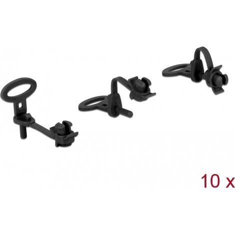 Delock Separador para PCB negro, 10 piezas