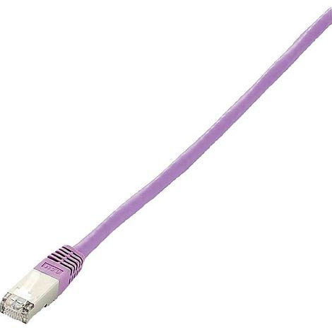 Equip Patchkabel Cat6 SFTP 2xRJ45 7.50m violet LSZH Polybeutel