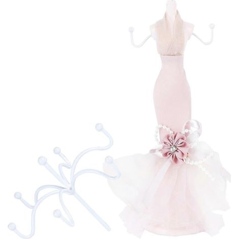 Présentoir à bijoux mannequin robe de princesse support à bijoux (1/5)