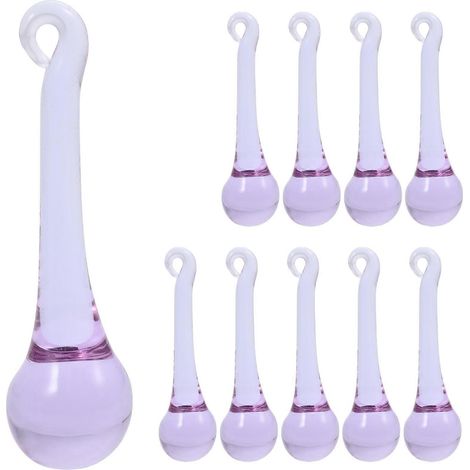 Ensemble de 10 cristaux décoratifs pour lustre suspendu (1/5)