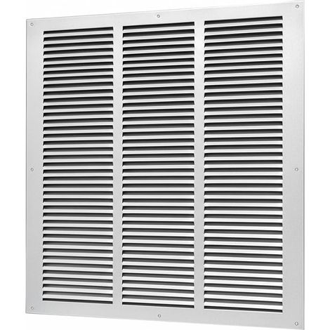 600×600mm Aluminum Large Air Vent Cover Rectangular Air Vent Grille for Kitchen Bathroom Side Wall Ceiling (1/5)