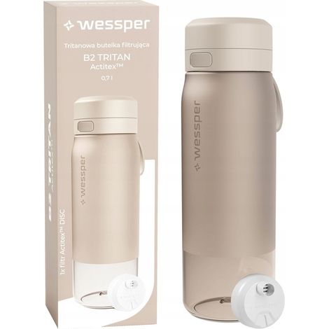 Wessper B2 700ml Tritan BPA-freie Wasserfilterflasche (1/5)
