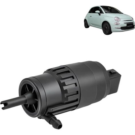 Direct Windshield Washer Pump (OEM 71740987/1H5955651) - 12V 1950ml/min for 500C, Do-blo, Ducati, Lin-ea (2009-2024) (1/5)