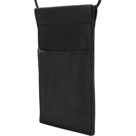 Sac banane en similicuir pour ciseaux de coiffure, pinces à cheveux, peigne et outils de coiffure. (1/5)
