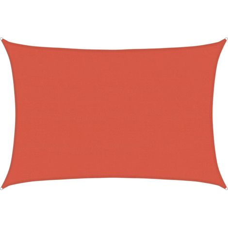 vidaXL Vela Parasole 160 g/m² Terracotta 5x6 m in HDPE