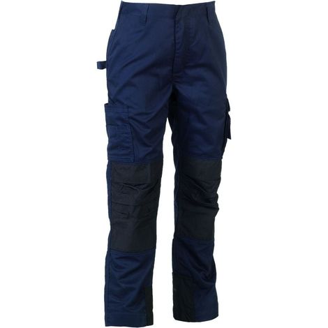 Pantaloni da lavoro Herock Titan Marina / Nero 5XL
