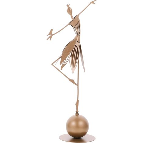 Garden Art Sculpture, Dancing Together, Yard Decorations, Metal, Garden Dancer, Ornaments, Art Sculpture, Garden Dandelion, Patio, Backyard, Outdoor Decor (1/5)