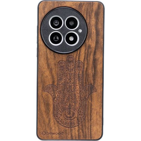 Custodia in legno Bewood per OnePlus 13 HAMSA IMBUIA (1/5)