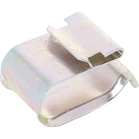 Clip Métal 2 Tubes Ø 4 mm Tole1,5-2 mm Acier Zinc Criii 011 289 005