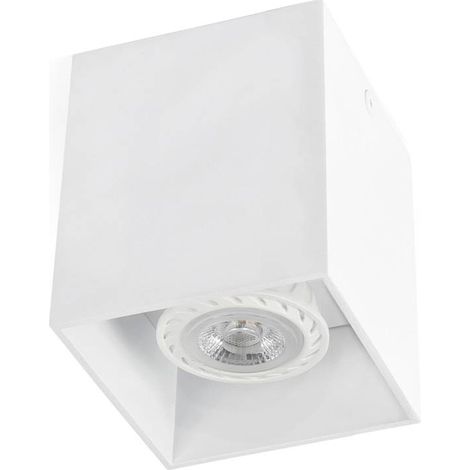 Tecto Plafoniera Bianco 1Xgu10 50W Marca Faro (1/4)