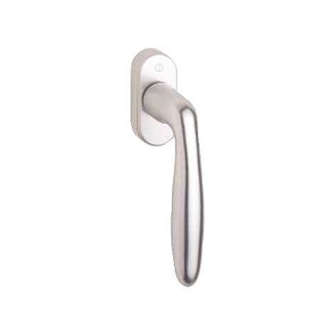 MANIGLIA PER FINESTRA VERONA F1 ALLUMINIO ARGENTO - HOPPE - 759279