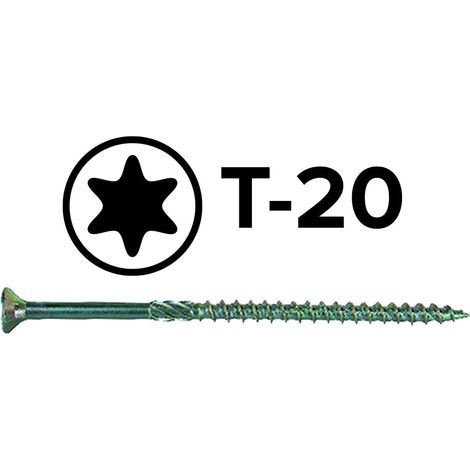 Vite per Friulsider Professionale Legno Tsp Torx T 20 500 Pezzi 4 X 30 mm