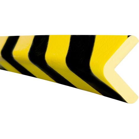 Moravia Prallschutz MORION Winkel Kantenschutz 47/47 mm Länge 5000 mm schwarz/gelb