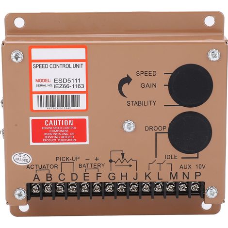Régulateur Électronique de Vitesse Moteur DC 12V/24V, Contrôleur Générateur ESD5111 pour Système de Commande (1/5)