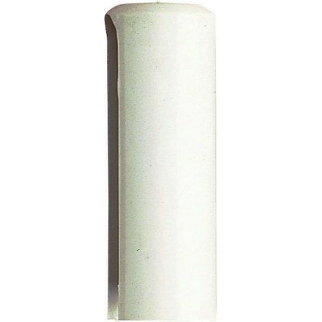 Cache nylon pour fiche EXACTA diamètre 16 mm blanc - OTLAV