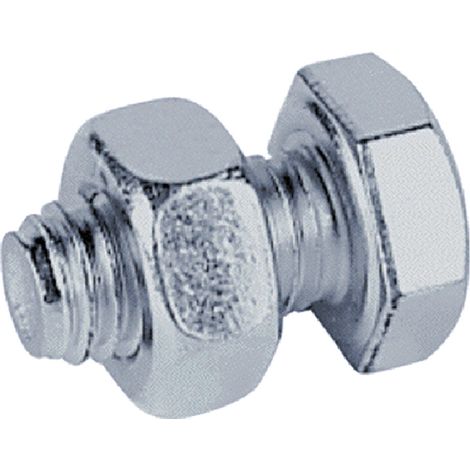 BULLONE CON DADO 8 x 10 pz 40  - PROMETAL