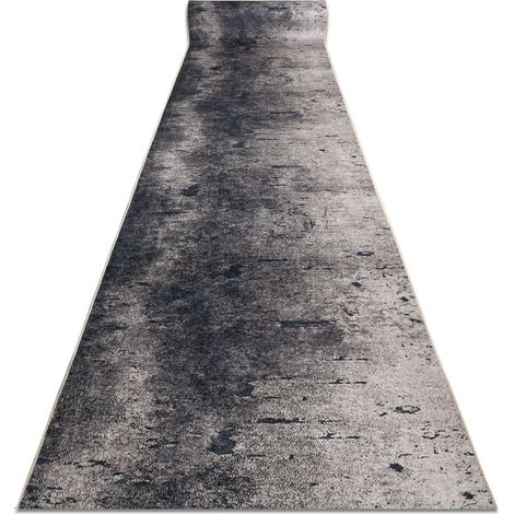 Alfombra de pasillo con refuerzo de goma LOTUS BETON 60940 Hormigón beige lavable 60 cm  beige 60x330 cm (1/5)