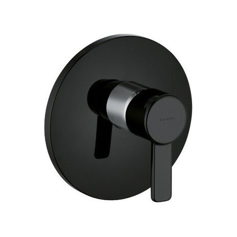 Mitigeur de douche monocommande ZENTA à encastrer chrome / noir KLUDI