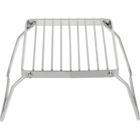 Barbecue pliable portable en acier inoxydable grille charbon de bois pour pique-nique extérieur (1/5)
