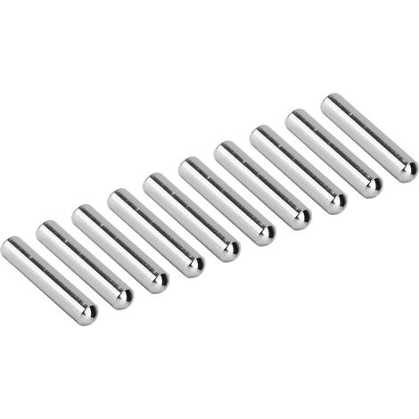 100 Goupilles d'assemblage en acier inoxydable pour étagères, meubles et supports industriels, fixation robuste pour machines