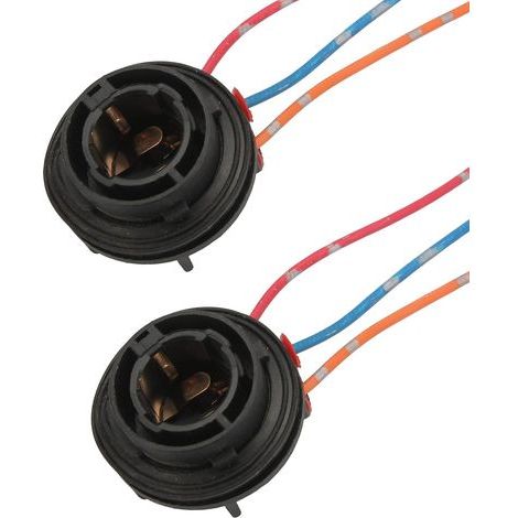 2x 1157 Adaptateur de douille de support d'ampoules P21 5W BAY15D Adaptateur de douille de lumière LED SMD (1/5)