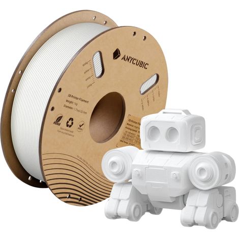 Filamento blanco de alta velocidad Anycubic de 1 kg (1/5)