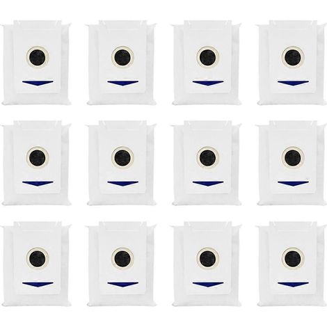Lot de 12 sacs à poussière de rechange compatibles avec les robots aspirateurs Debot T30 Pro / T30 Pro Omni / T30 Max (1/5)