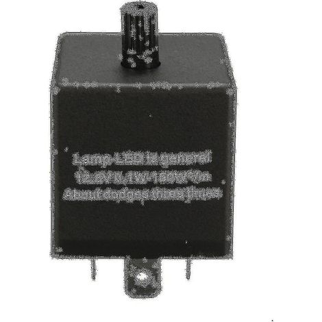 Relais clignotant réglable à LED 3 broches 12V pour feux de signalisation de voiture. (1/5)