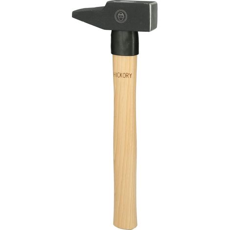 Kstools – Marteau rivoir 500 g – Manche en hickory – Tête en acier haute résistance – Pour travaux de précision et durabilité (1/5)