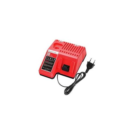 Chargeur de remplacement rapide M12 et M18 pour batteries lithium-ion Milwaukee XC 12 V et 18 V (références : 48-59-1812, 48-11-2420, 48-11-2402, 48-11-2440, 48-11-1850, 48-11-2401, 48-11-1890) (1/5)