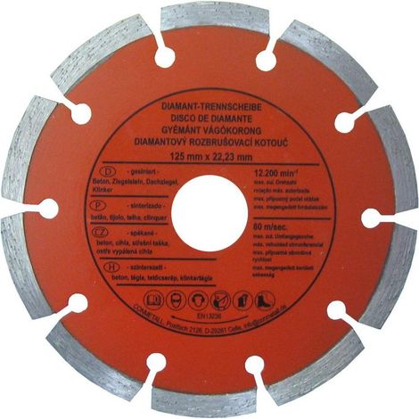 Disco diamantato Werkzeyt 125 mm segmentato universale