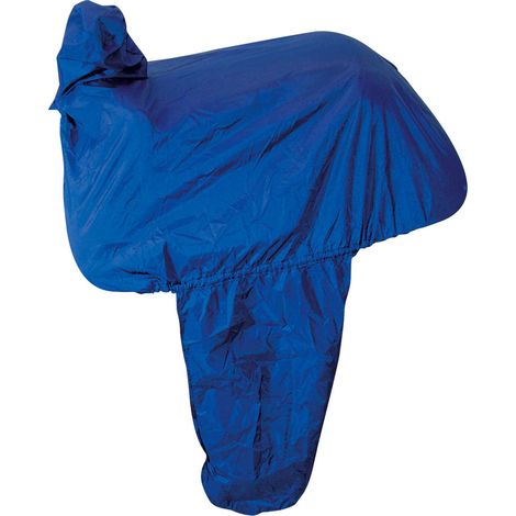 Coprisella in nylon con bordi elastici per sella western