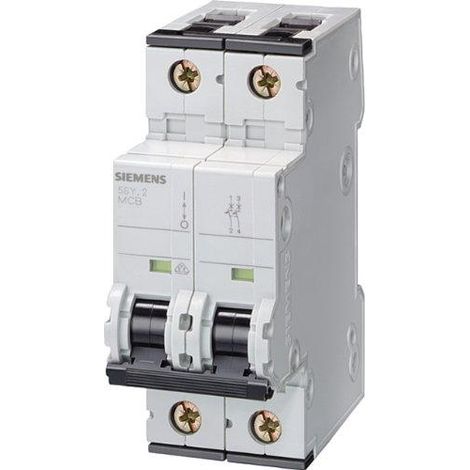 Siemens 5SY4502-7 Interruptor automático gris 2A 230-400V