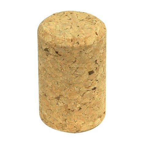 Tappo Sughero Agglomerato 24 x 38 mm 100 Pezzi