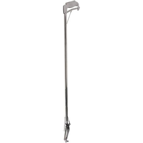 Esschert Design – Pince ramasse-déchets pour adultes – Métal, longueur 98,5 cm, mâchoires 2,2 x 12 cm (1/2)