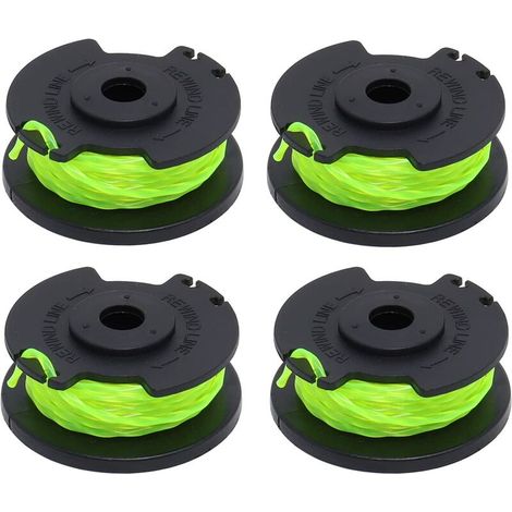 Bobine de remplacement pour brosse Ryobi RAC142 36V, accessoire pour tondeuse, bobine de remplacement pour tondeuse, pour brosses radio RLT36B33 et RY36LT33A-0 (4 bobines) (1/5)
