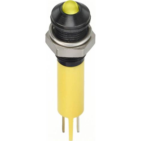 APEM Q6P1CXXY24E Voyant de signalisation LED jaune Proéminente 30 mcd Y111433