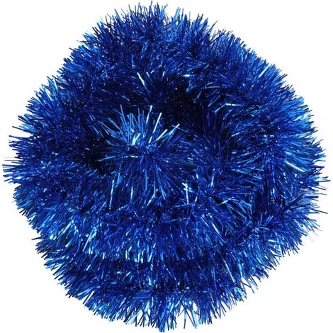 Catena per albero di Natale blu in lamina metallica, 2 m - Prodotto polacco (1/2)